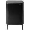 Image de Brabantia Poubelle de cuisine tri - Noir mat