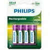 Image de Philips Piles rechargeables AA NiMH - Lot de 4