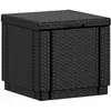 Image de Table basse de jardin carrée - Gris anthracite