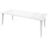 Image de Allibert table de jardin Lima - Blanc