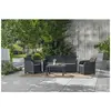 Image de Allibert salon de jardin SanRemo - Gris graphite
