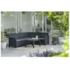 Image de Allibert table basse San Remo - Gris graphite