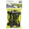Image de NATURE OSL-6050392 - Ties élastiques noirs - Lot de 10