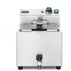 Image de Friteuse Professionnelle Profi Line avec robinet de vidange - 10L - 400V - Hendi