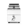 Image de Friteuse Professionnelle à induction avec robinet de vidange 8L Gris 230V/3500W - Hendi