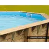 Image de UBBINK Liner pour piscine bois Azura - Bleu