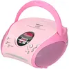 Image de Lenco Radio Portable Stéréo FM avec Lecteur CD et Sortie Casque 3.5mm Rose