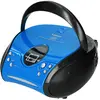 Image de Lenco Radio FM Stéréo avec Lecteur CD - Bleu/Noir - SCD-24