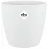 Image de Elho Cache-pot rond plastique - Blanc