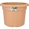 Image de Elho pot de fleurs rond - brun