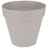 Image de ELHO Pot de fleurs rond Loft Urban - Ø 30 cm - Gris chaud