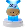 Image de Alecto Veilleuse Vache LED NAUGHTY COW Design Mignon Bleu