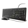 Image de Trust Pack clavier souris filaires - Noir