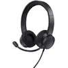 Image de Trust Casque PC Circum-aural Stéréo Ayda USB-C avec Adaptateur USB-A et Micro ENC Noir