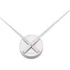 Image de Horloge murale design minimaliste Little Big time - Diam. 44 cm - Argenté
