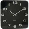 Image de Karlsson Horloge murale vintage - Noir