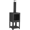 Image de Esschert Design Cheminée FF410 - Noir