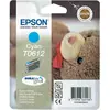 Image de Cartouche imprimante jet d'encre cyan Epson T0612 - C13T061240