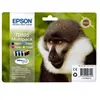 Image de C13T08954010 - Multipack ''Singe'' cyan / magenta / jaune / noir - Epson