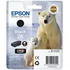 Image de Cartouche d'encre Noire contenance de 6,2 ml Epson Ours Polaire T2601