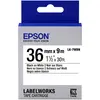 Image de Epson LabelWorks LK-7WBN - Ruban d'étiquettes - Noir sur Blanc - 36 mm x 9 m