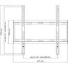 Image de One For All WM2411 - Support Mural TV Support Plat Pour Écran 32-65''
