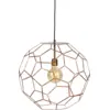 Image de Suspension en fil de fer cuivre 34x32cm Marrakesh - It's about Romi