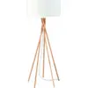 Image de Lampadaire en bambou blanc Kilimanjaro - Good & Mojo