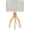 Image de Lampe à poser gris clair 54 x 32 cm Annapurna - Good & Mojo