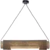 Image de Suspension en bambou noir et naturel 85x18 cm Bhoutan - Good & Mojo
