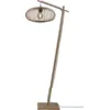 Image de Lampadaire en bambou naturel avec abat-jour en bois naturel 150x40 cm Cango - Good & Mojo