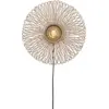 Image de Applique ellipse en bambou naturel 40x20 cm Cango - Good & Mojo