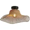 Image de Plafonnier en bambou naturel 50x15 cm Ibiza - Good & Mojo