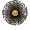 Image de Lampe murale en bambou noir et naturel 87x20 cm Kalimantan - Good & Mojo