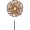 Image de Applique ronde en rotin naturel 40x12 cm Zanzibar - Good & Mojo