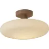 Image de Plafonnier en verre blanc sable 34cm Sapporo - It's about Romi