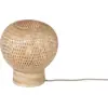 Image de Lampe de table en bambou naturel 25x27cm Barbados - Good & Mojo