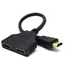 Image de Gembird Câble HDMI double port - Noir