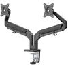 Image de Neomounts by Newstar DS70-810BL2 support d'écran plat pour bureau 81,3 cm (32") Pince/boulon Noir