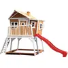 Image de Axi house maisonnette Max avec toboggan - Rouge