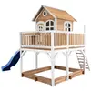 Image de Axi House Liam Maisonnette, marron/blanc - Toboggan Bleu