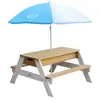 Image de AXI Nick Table Sable et Eau + Parasol