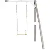 Image de Axi House Portique Balançoire en Bois 1 agrès Wall mount Gris/blanc