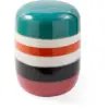 Image de Table d'appoint en céramique 34x46,5cm Striped Pill - Pols Potten