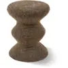 Image de Tabouret en tissu marron Soft 36x47cm Zig Zag - Pols Potten