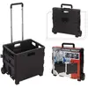 Image de H&S Collection Chariot Aluminium pliant