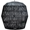 Image de Ay Illuminate Suspension Nama 5 rotin noir ø78cm