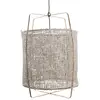 Image de Ay Illuminate Suspension Z1 bambou gris carton ø67x100cm