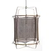 Image de Ay Illuminate Suspension Z1 bambou cachemire noir ø67x100cm