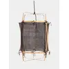 Image de Ay Illuminate Suspension Z2 bambou blond noir ø67x100cm Cachemire